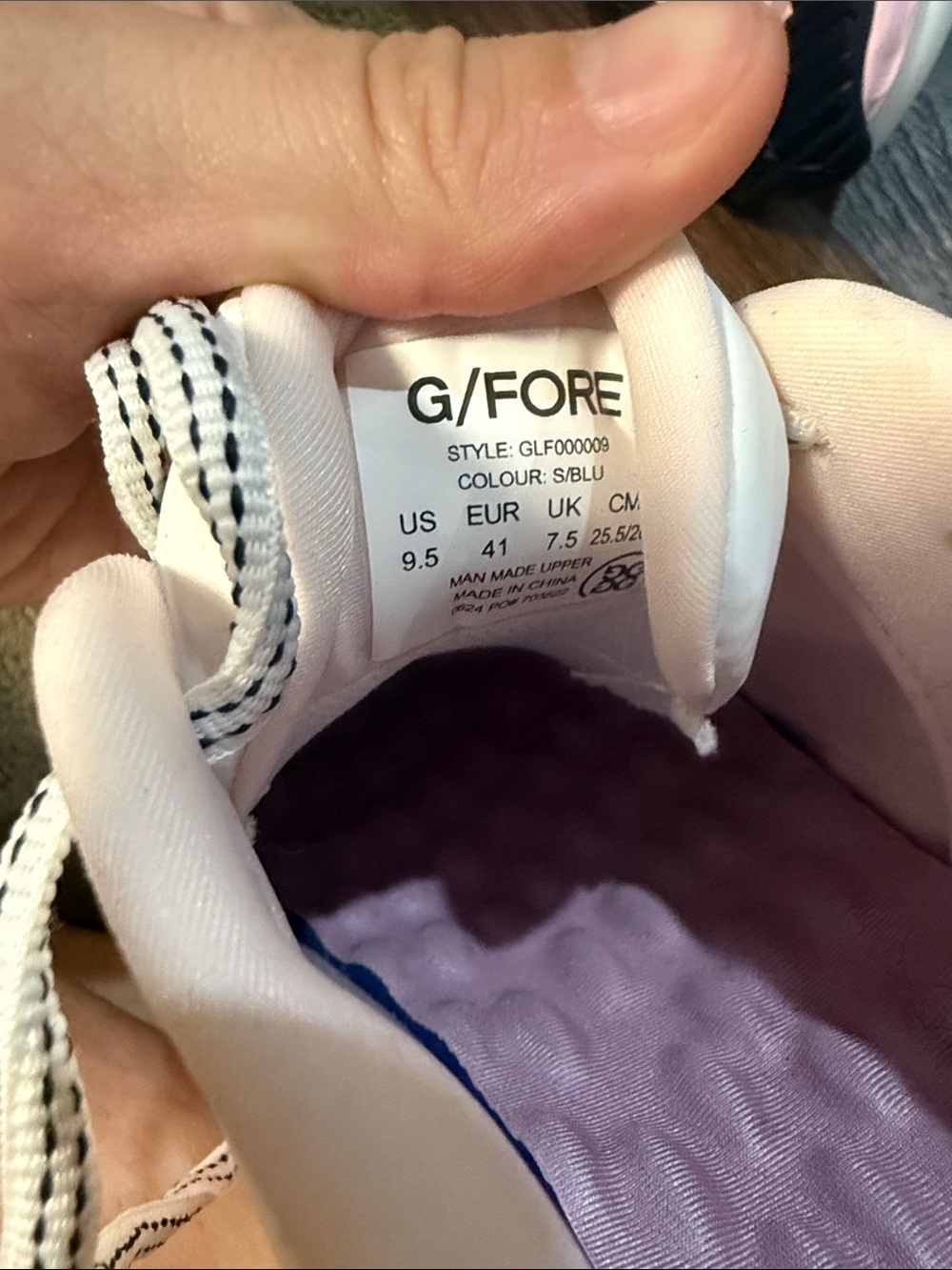 G Fore Women's Athletic Golf Shoes - Pink and White - Picture 5 of 5